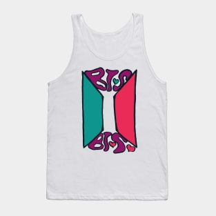 BTS Graffiti-Style Logo Tank Top